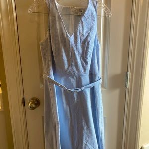 J Crew seersucker dress size 2.